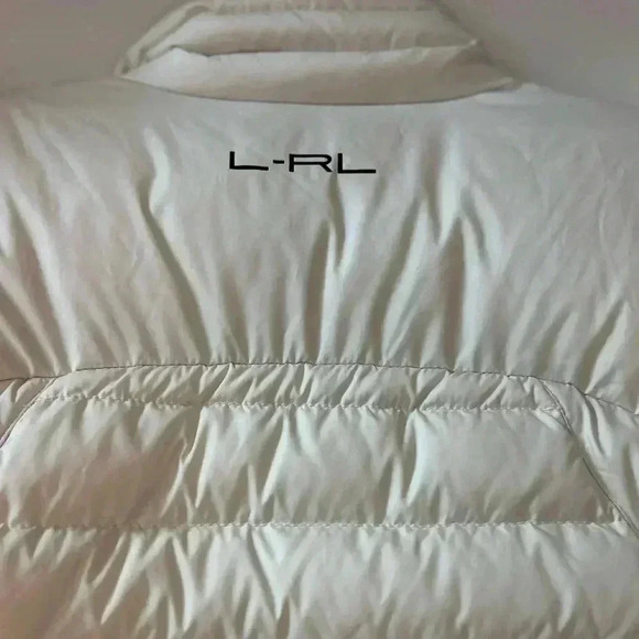 Lauren Ralph Lauren Women's White/Ivory Down Puffer Jacket Size Small - Picture 8 of 8